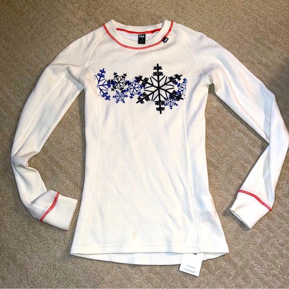 Helly Hansen size small/petite thermal base layer, merino wool/polypropylene